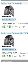 Bridgestone Turanza 6Xl 18 Zoll Bayern - Eußenheim Vorschau