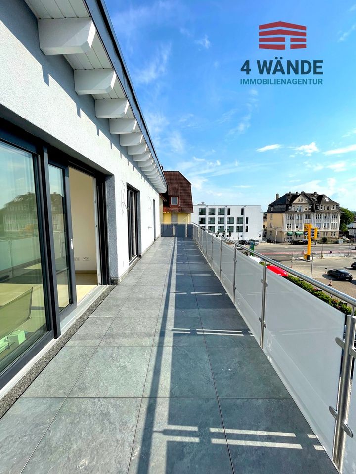 Moderne 2-Zimmer-Penthousewohnung mit Dachterrasse 30 m² in Gießen in Gießen