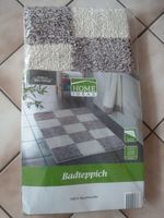Badteppich Vorleger 60x100 cm Karo beige braun Neu OVP Thüringen - Bad Berka Vorschau