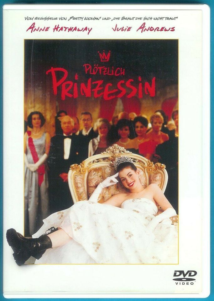 Plötzlich Prinzessin DVD Dame Julie Andrews, Anne Hathaway NEUW. in Löningen
