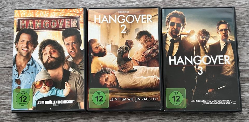 Hangover 1-3 DVD in Ransbach-Baumbach