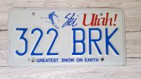 US Nummernschild aus UTAH „Greatest Snow on Earth“ Baden-Württemberg - Schorndorf Vorschau