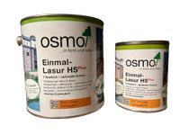 34€/L 2,5L/83,50€ Osmo Einmal-Lasur 9221 Kiefer, 9235 Rotzeder Niedersachsen - Auetal Vorschau