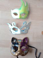 3x Karnevalsmaske Karneval Maske Faschingsmaske MANGENRABATT Mühlhausen - Freiberg Vorschau