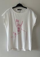 Hallhuber T Shirt - ungetragen - Motiv: Gesichter in pink Bonn - Bonn-Zentrum Vorschau
