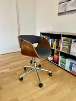 Stuhl, Schreibtischstuhl, Holz mit Polster, Armlehne Hamburg-Mitte - HafenCity Vorschau