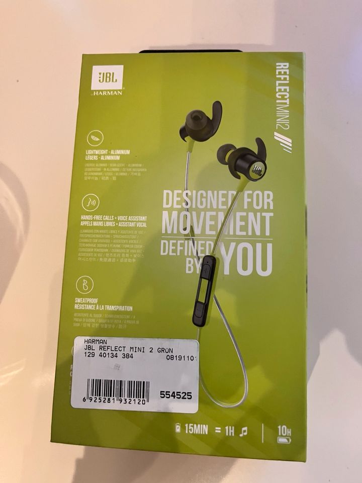 JBL Reflect Mini2 in ear Bluetooth Kopfhörer in Erkelenz
