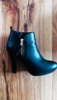 Stiefelette, Buffalo, schwarz. Top. Leder Niedersachsen - Seevetal Vorschau