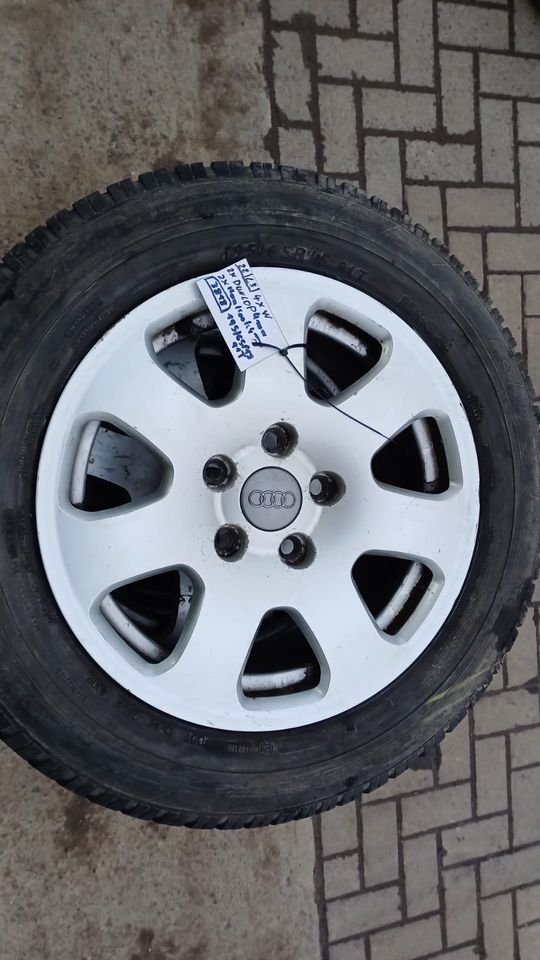 4x 195/65/R15 91T Dunlop/Hankook Winterreifen auf Audi Alufelgen in Bad Harzburg