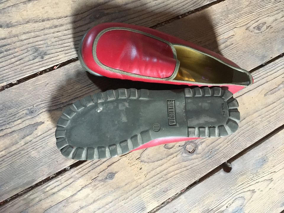 Schuhe Slipper Ballerinas Vic Matie rot Gr 38 in Hamburg