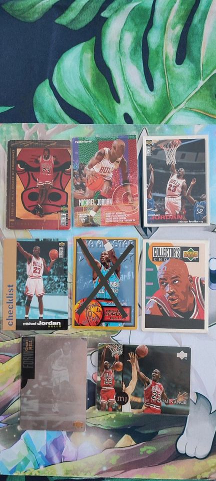 Teil1 NBA 740 Karten u. a. Michael Jordan Fleer/Upper Deck in Sontheim