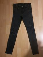 Zara_coole Jeans mit Löcher_Löcherjeans_schwarz_Gr.34 Brandenburg - Eberswalde Vorschau