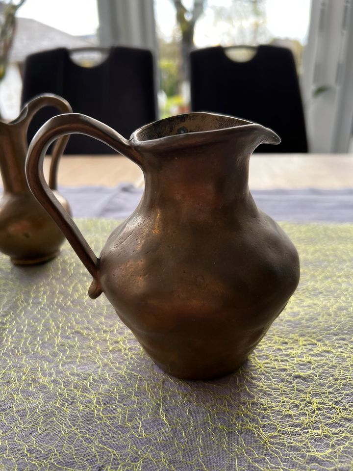 Messing Vase, Kännchen etc. (Antik) in Siegen