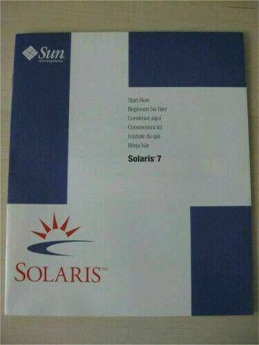 SUN Solaris 7 Media Kit (Sparc/Intel) in Gechingen