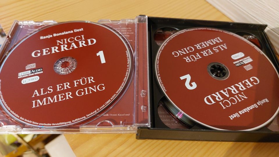 Nicci Gerrard, Als er für immer ging, Hörbuch, 4 CDs, in Osnabrück