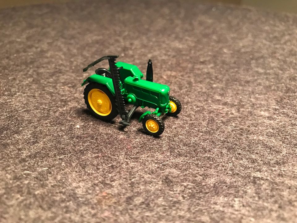 Wiking Modell 088201 John Deere 2016 mit Mähwerk, 1:87, OVP in Berlin