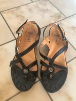 Schicke Sandalen von Think! Schwarz Gr. 40 Leder Bayern - Regensburg Vorschau