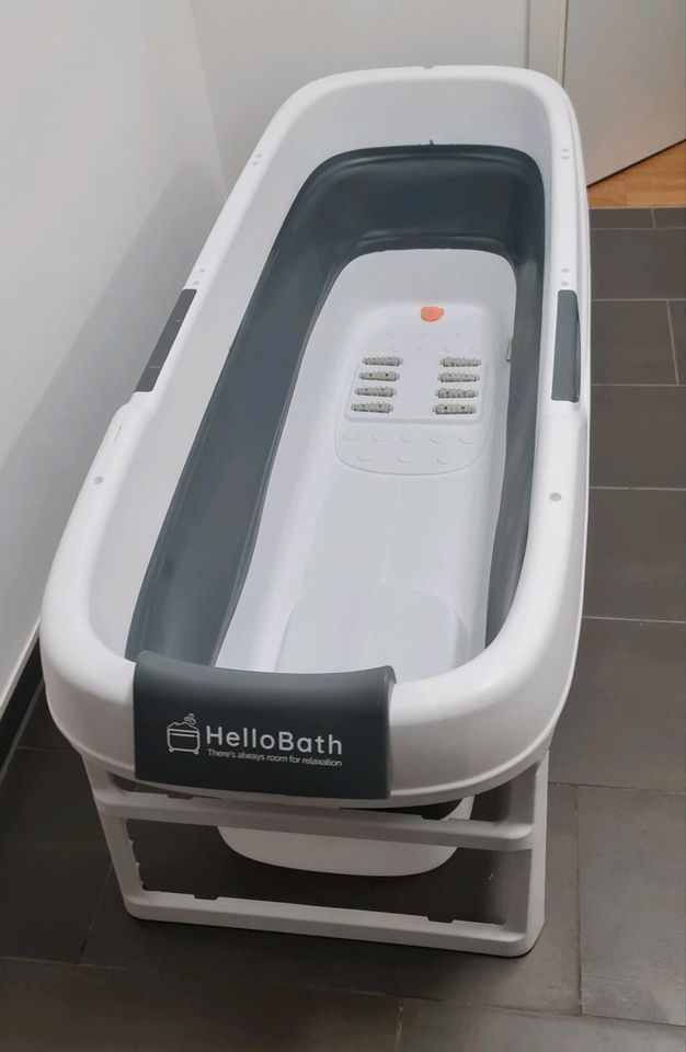 HelloBath faltbare Badewanne XXL 158cm Länge in Wildau