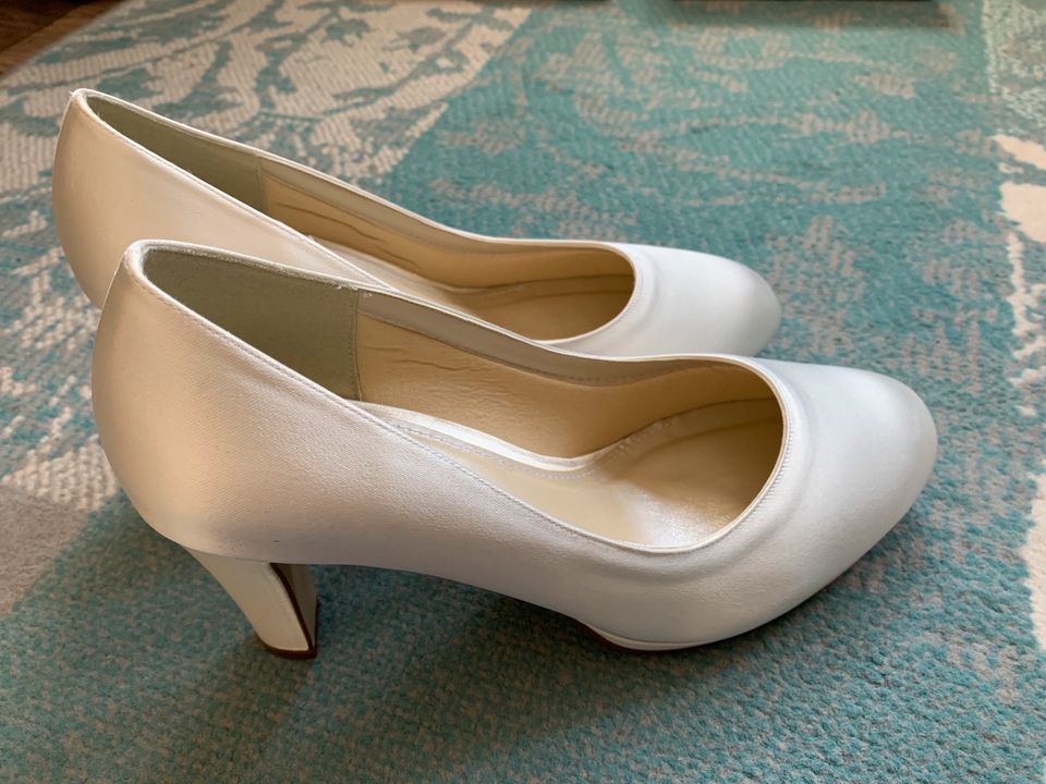 Brautschuhe Pumps Rainbow Grace ivory Gr.40 (7) *NEU *OVP in Pennewitz