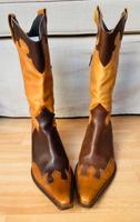 Mustang Western Cowboy Leder  Stiefel Gr. 40 Baden-Württemberg - Langenargen Vorschau