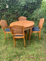 Tisch Stühle Holztisch Stuhl Chippendale Set Teakholz rund Salon Nordrhein-Westfalen - Gladbeck Vorschau