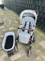 ABC Kinderwagen in grau mit Ledergriff Brandenburg - Königs Wusterhausen Vorschau