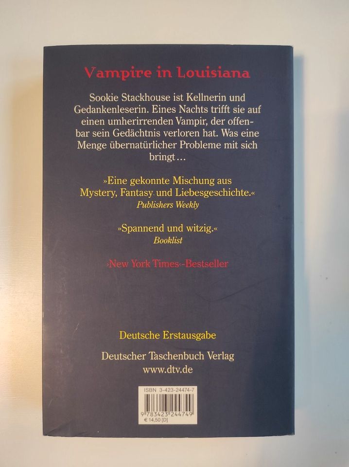 Der Vampir, der mich liebete- Charlaine Harris - Buch in Bad Gottleuba-Berggießhübel