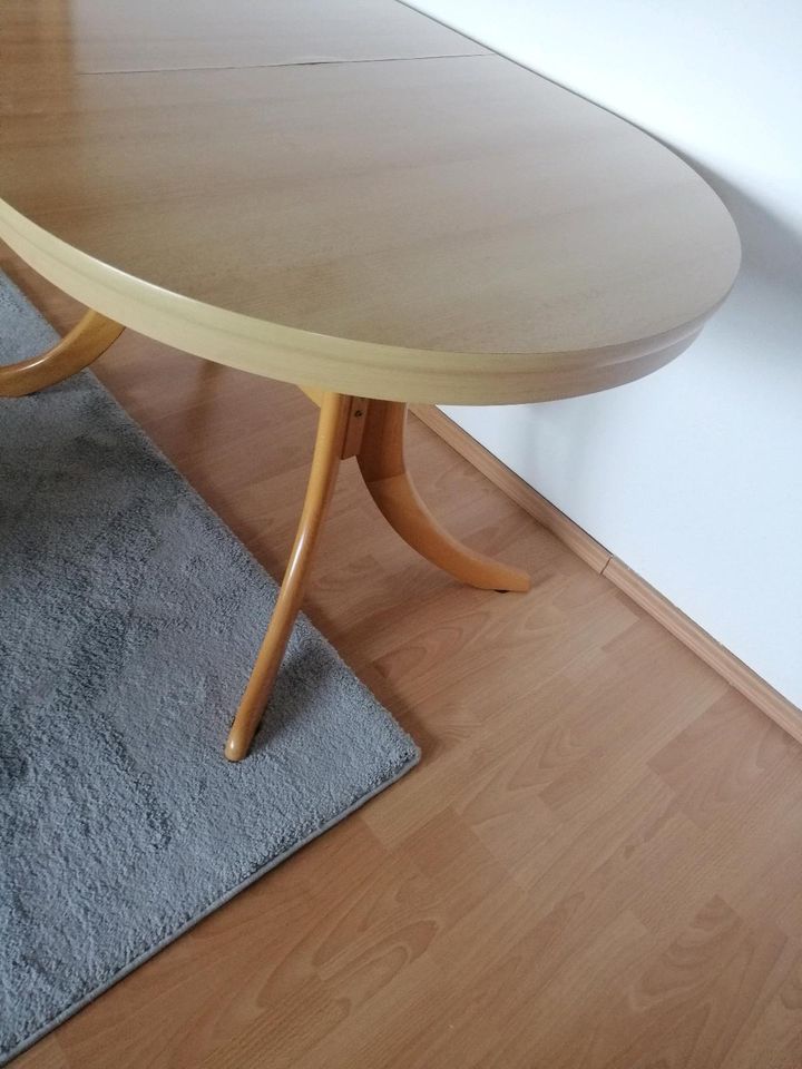 Tisch und Stühle Esszimmer Erle gebraucht in Bretten
