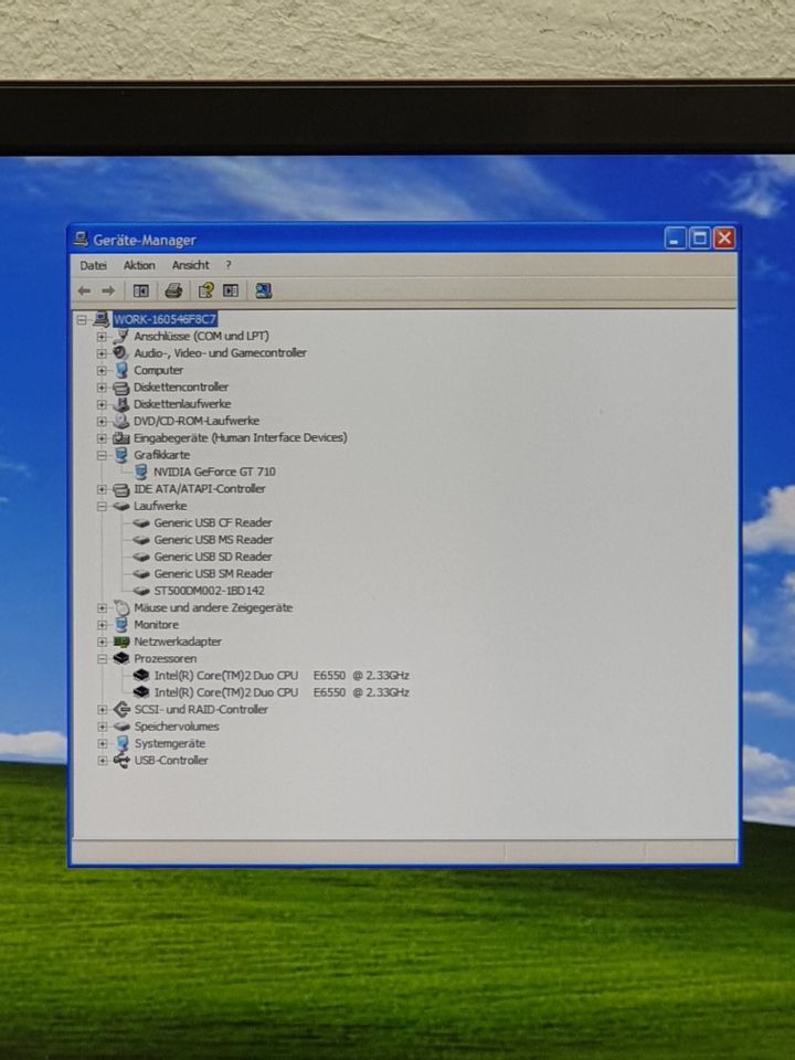 MSI Windows XP Gamer PC 4GB HD 500GB DVD-RW HDMI COM LPT Retro in Fellbach