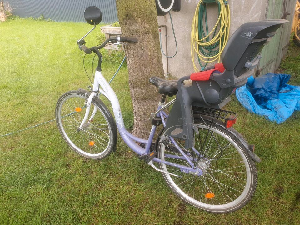 Damenfahrrad inkl Kindersitz in Löwenberger Land