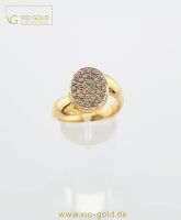 wundervoller 585er Gold Ring 14 Kt. Gold - diamantiert | Damen - Vio Gold G0947 Bayern - Regensburg Vorschau