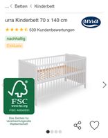Kinderbett neuwertig Nordrhein-Westfalen - Ennigerloh Vorschau