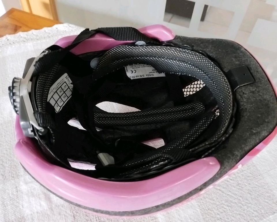 Fahrradhelm Kinder 49-55 cm, Fahrradhandschuhe in Wedemark