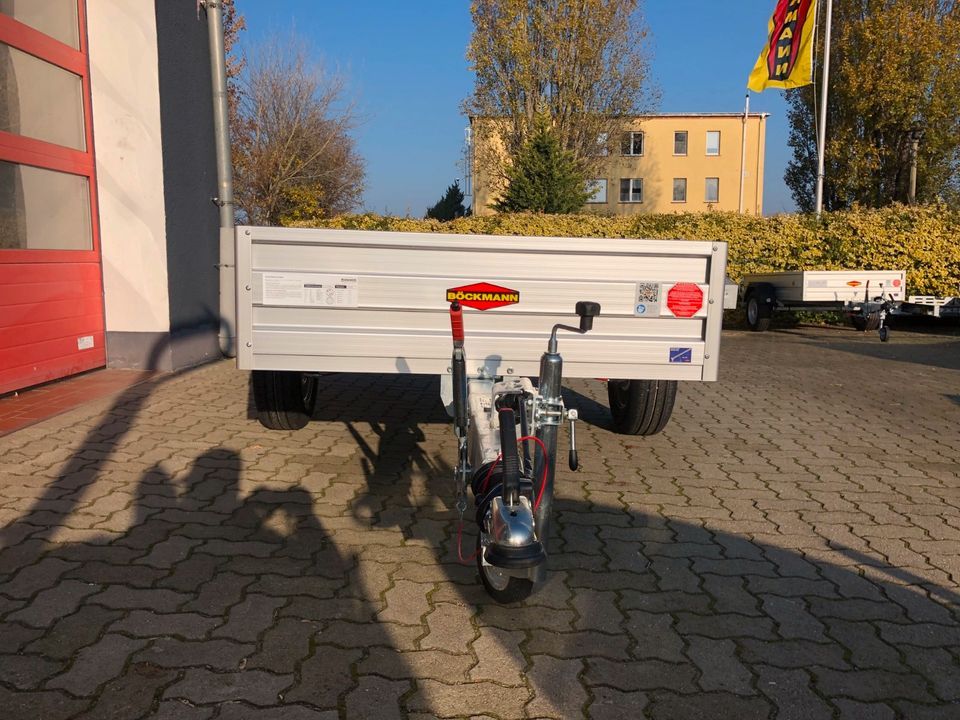 Böckmann Tieflader Alu PKW Anhänger 1350 kg 2,5 x 1,3 m in Lutherstadt Wittenberg