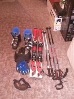 Kinderski 107 cm ,Skischuhe Größe 26, Helm, Handschuhe ,Brille Bayern - Teisnach Vorschau
