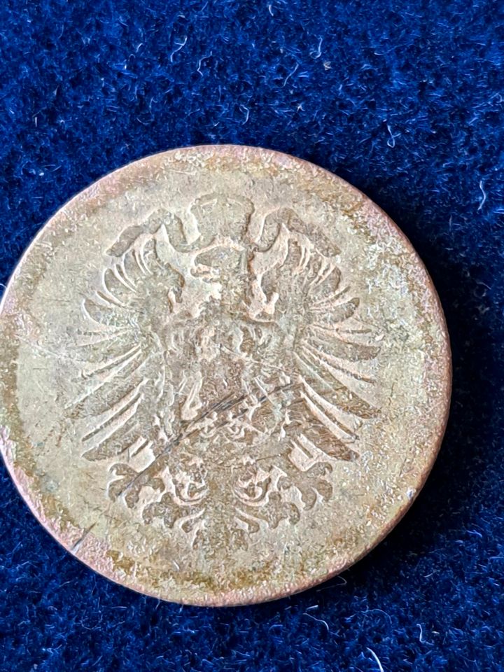 5X5Pfennig Deutsches Reich für Münz-Sammler in Weiltingen