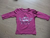 Mädchen Shirt/Longsleeve Gr. 86 / 92 lila silberne Krone - 5,50 € Münster (Westfalen) - Centrum Vorschau