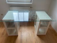 Ikea Schreibtisch mit Glasplatte Bayern - Prittriching Vorschau