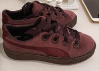 Damen Mädchen  Puma sneaker platform  purple lila 37,5 Baden-Württemberg - Mannheim Vorschau
