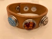 Leder Armband mit Schmucksteinen Baden-Württemberg - Esslingen Vorschau