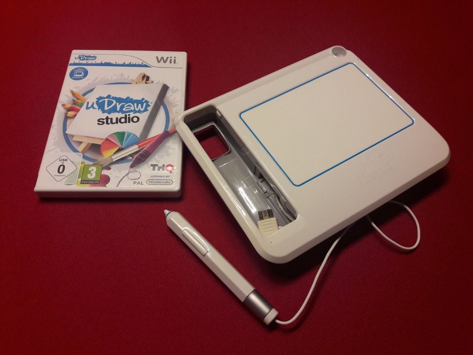 Nintendo Wii uDraw Game Tablet inkl. 2 Spiele ~ getestet in Bretten