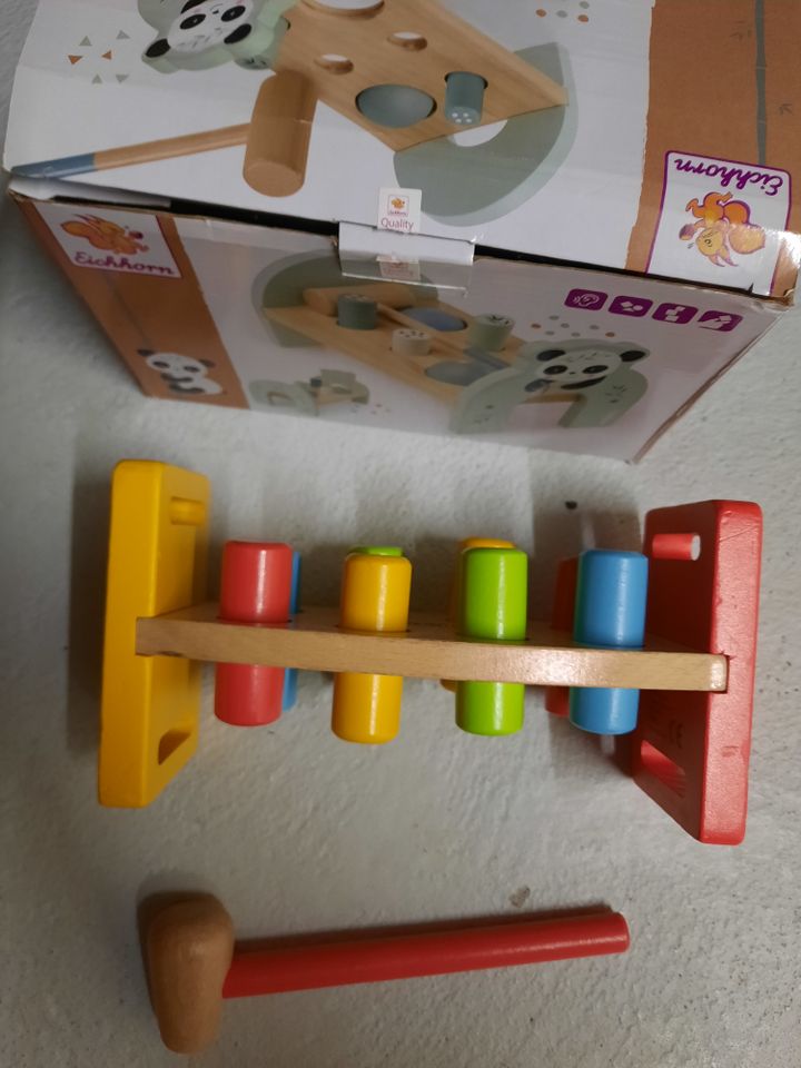 Holzhammer, Holzspielzeug, Klopfset myToys in Aalen