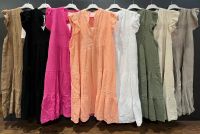 RESTOCK Damen Musselin Kleid Etagen Volant Reine Baumwolle Vegan Rheinland-Pfalz - Mainz Vorschau