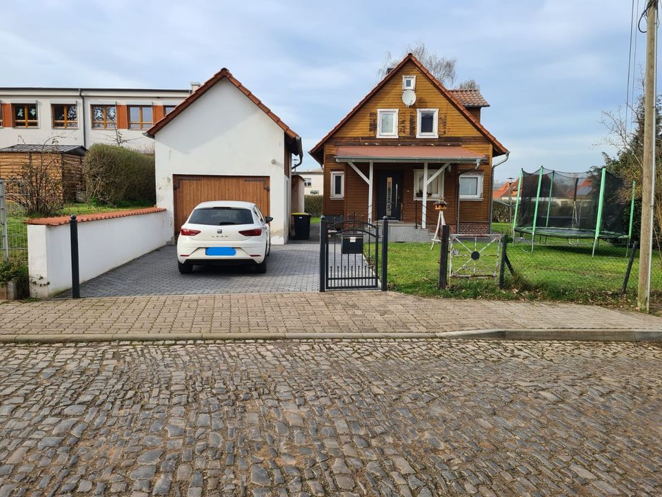 Einfamilienhaus mit Garage/Garten in Großwechsungen, 2014 saniert in Großwechsungen