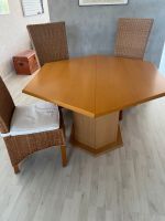 Küchentisch Holz mit 6 Stühlen ( ausziehbar) Hessen - Baunatal Vorschau