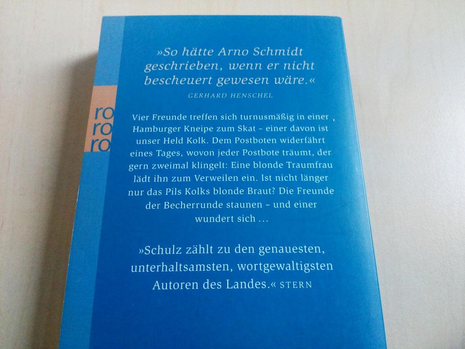 Buch: Kolks blonde Bräute von Frank Schulz, Roman in Bremen