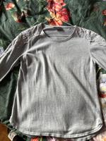 Pulli grau spitze Größe m Jessica Hessen - Offenbach Vorschau