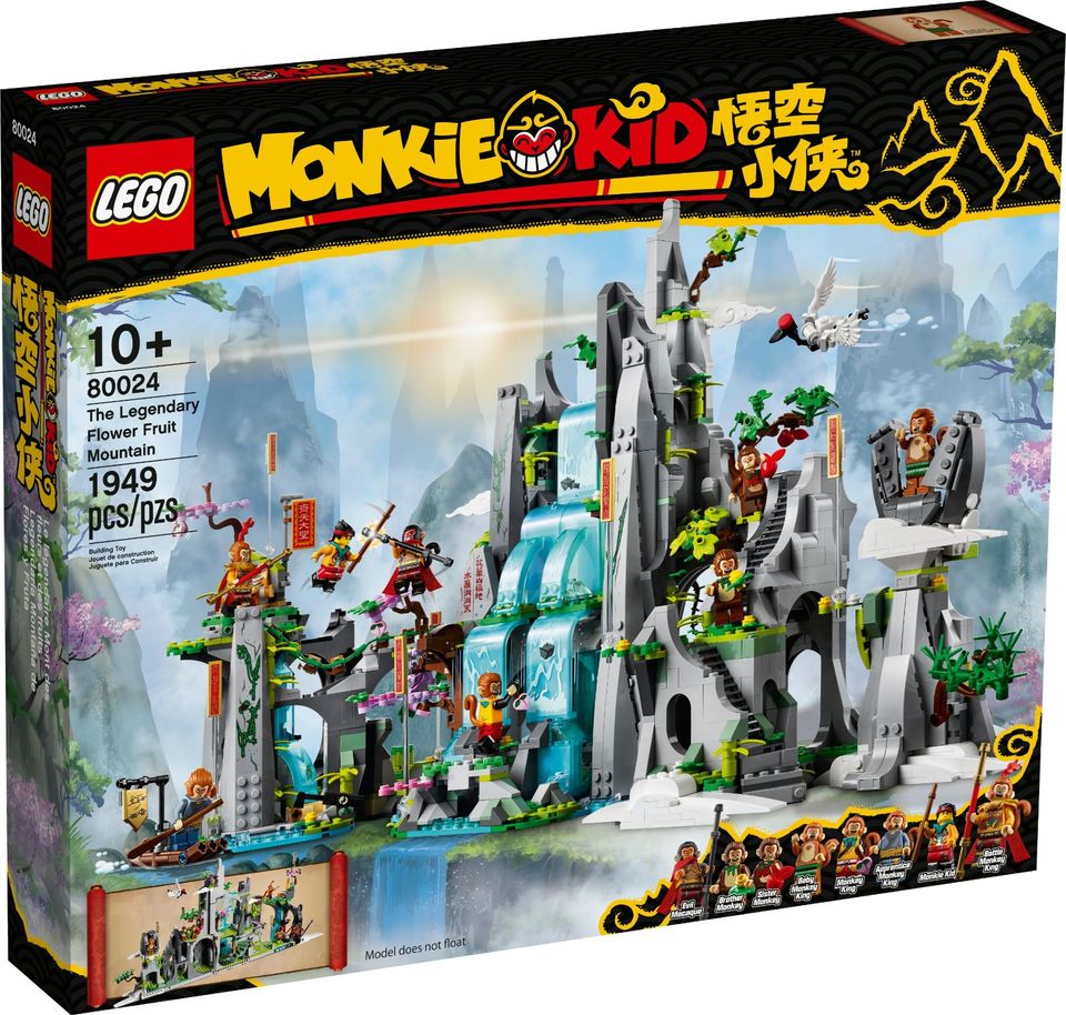 LEGO® Monkie Kid 80024 Der legendäre Berg der Blumen und Früchte in Bottrop