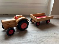 Holz-Traktor mit Anhänger Sachsen - Stollberg Vorschau