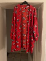 Kimono Rot mit Blumen Gr.M Nordrhein-Westfalen - Recklinghausen Vorschau